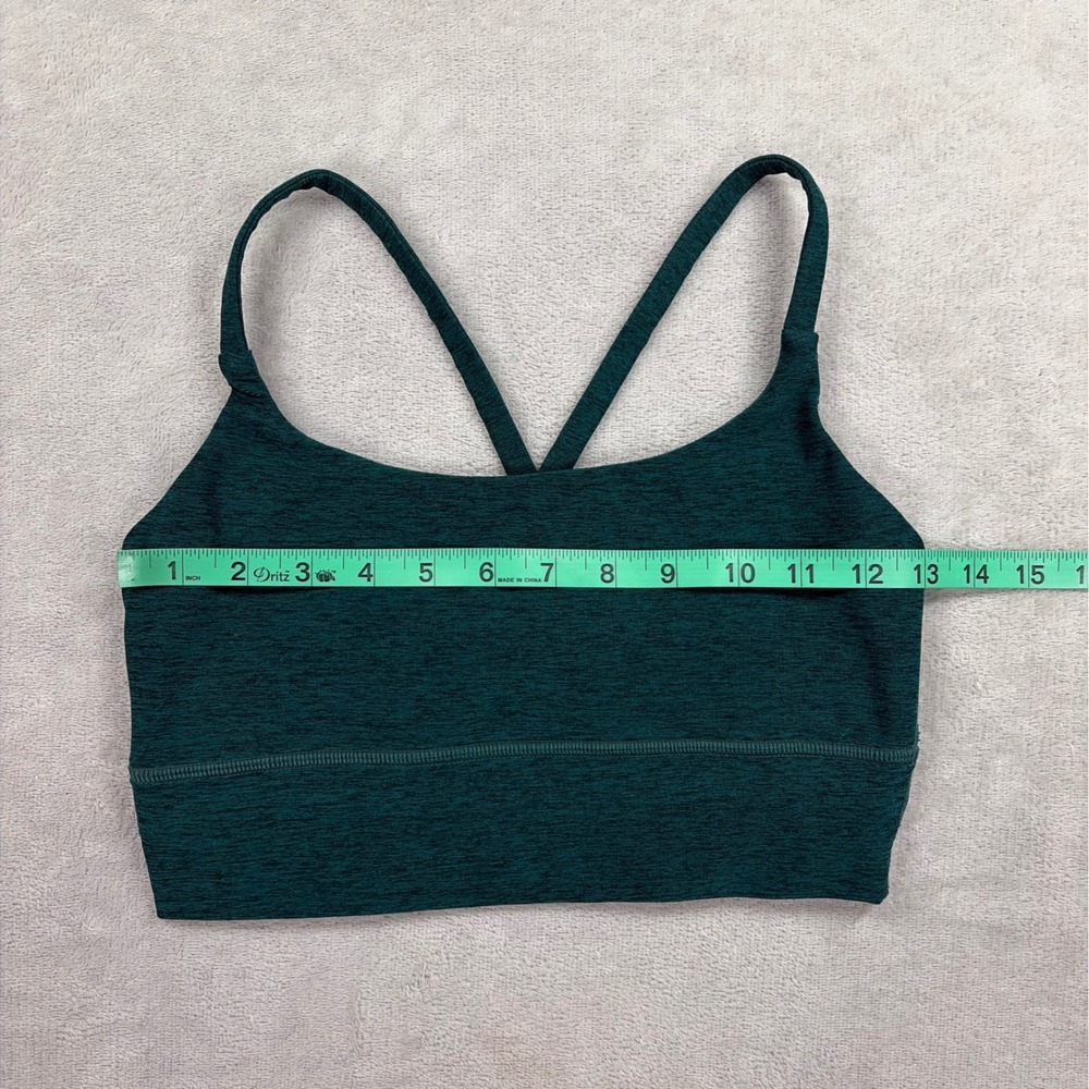 Vuori Long Line Elevation Bra Women Small Forest Green Strappy Back  Activewear - Picture 5 of 8